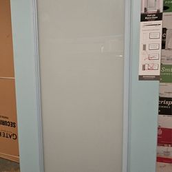 FRONT DOOR WITH PANEL.....36" x 80".....NEW WITH MINOR SCRATCHES.....$ 300