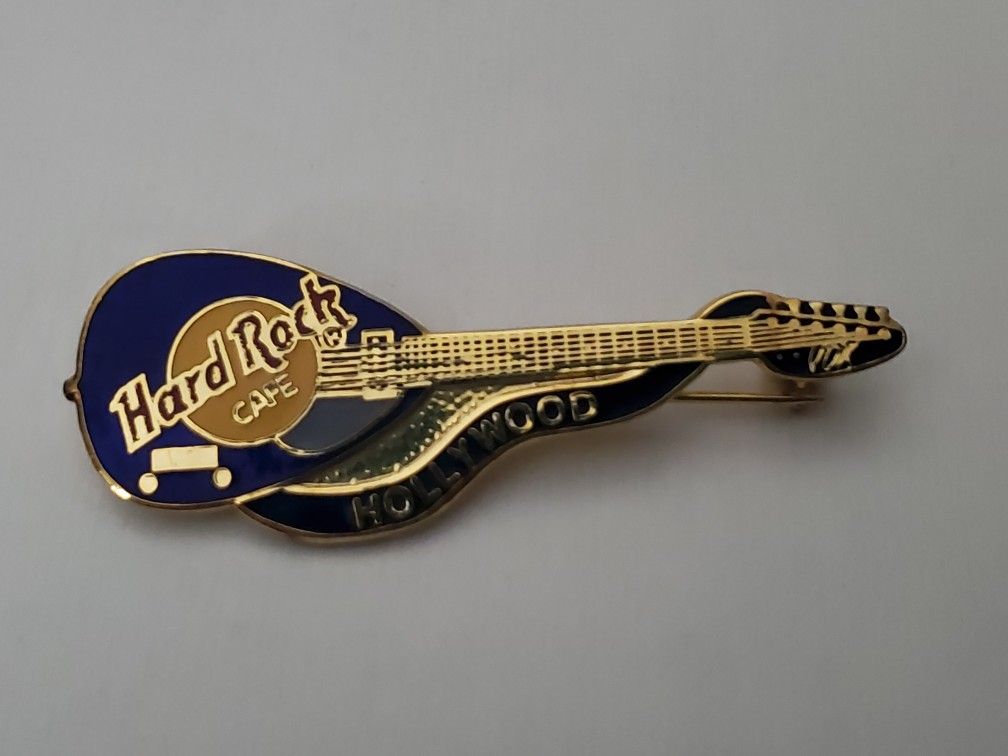 Hard Rock Cafe Hollywood Guitar Pin
