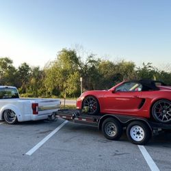 Kaufman Tilt Car Trailer