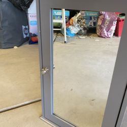 Grey Medicine Cabinet Small  Yard Sale Saturday 