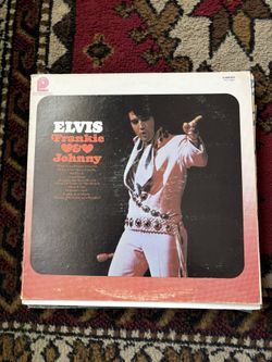 Elvis Presley Frankie & Johnny LP Vinyl Record 1975 RCA AFL1