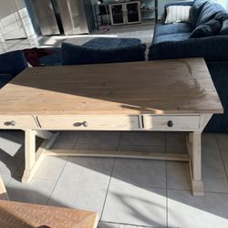 Solid Wood Writing Desk