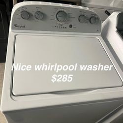 Nice Whirlpool Washer 