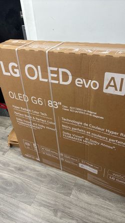 LG OLED evo G6 83-Inch 4K Smart TV