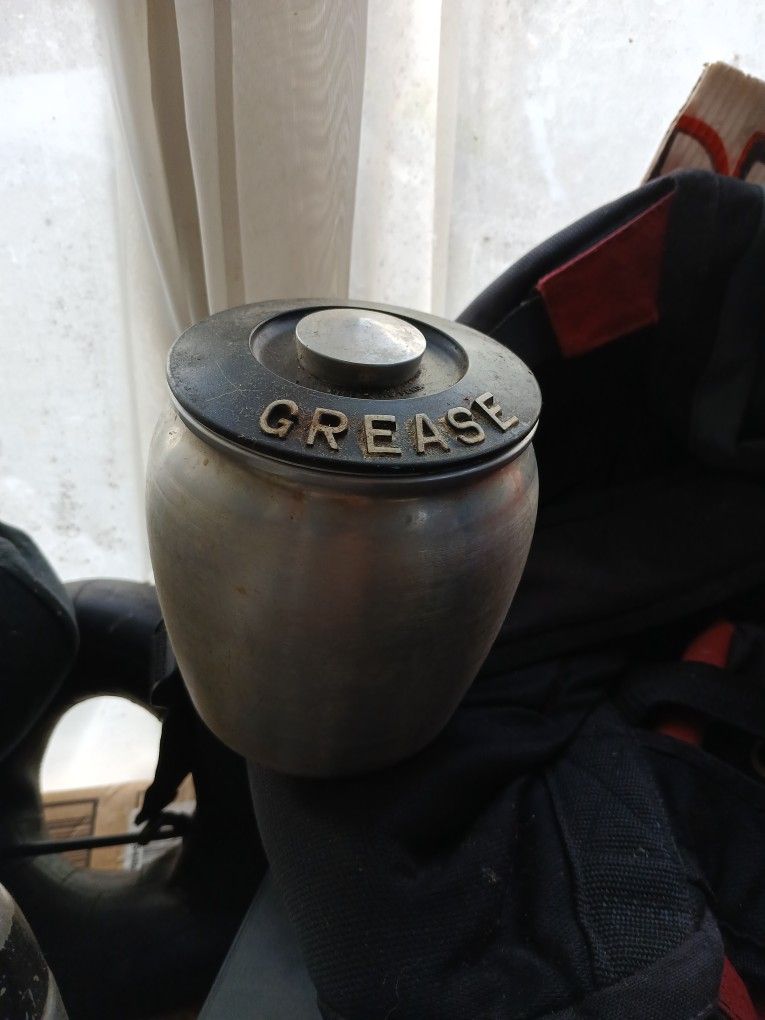 Vintage Grease Container