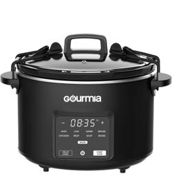 Gourmiias 4.5 Qt Programmable Slow Cooker