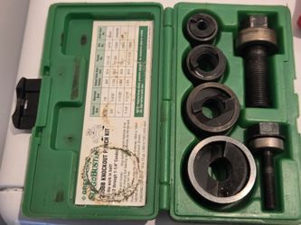 Greenlee 7235b knock out set slug buster