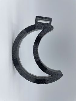 Black And Silver Holographic Moon Tsurikawa 