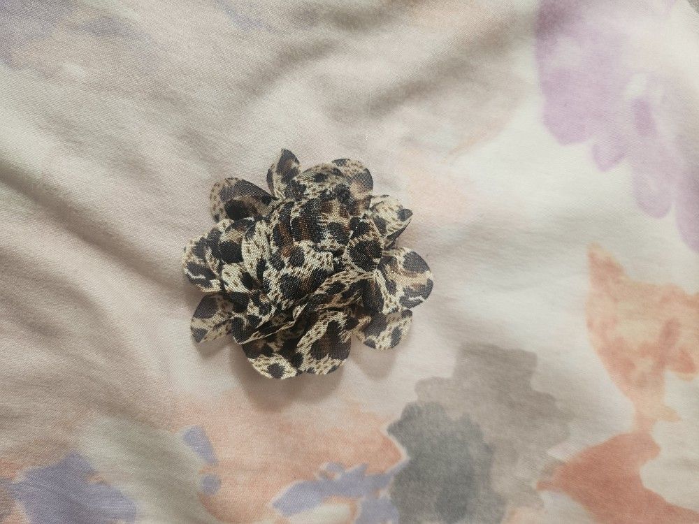 Leopard Print Brooch