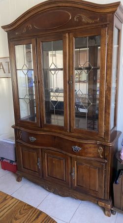 China Cabinet Antique 