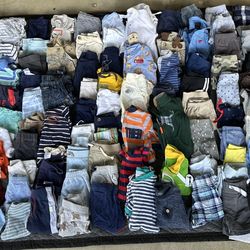 Baby Boy 125 + Pc Newborn & 3 Month Clothing 