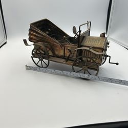 Vintage Ford Model T Cooper Tin Metal Car