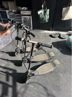 3- E 100 Scooters