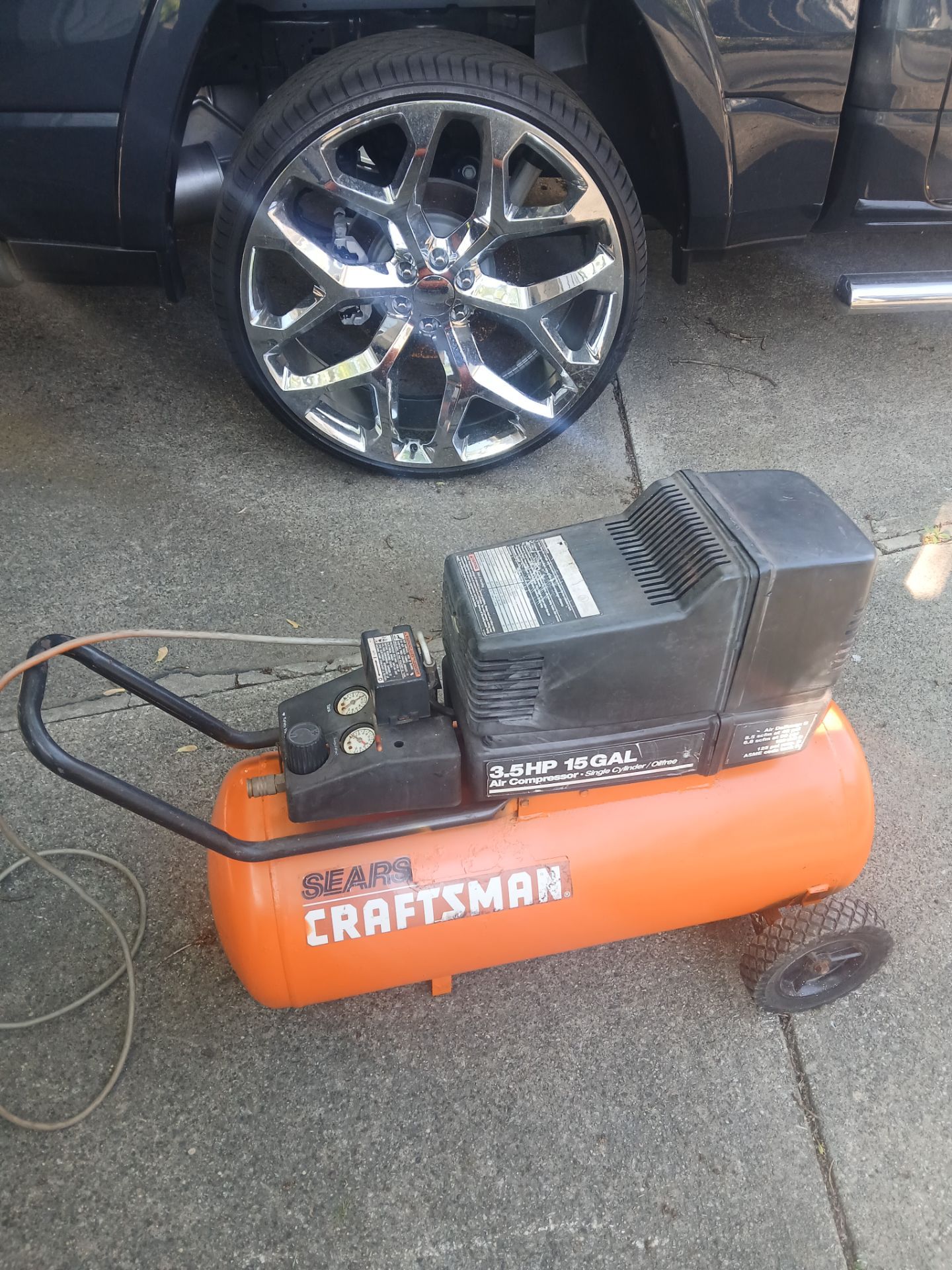 Craftsman 3.5 HP Air compressor $80