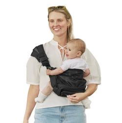 Kidira Cotton Baby Sling Black Model BSL01 6-48 months