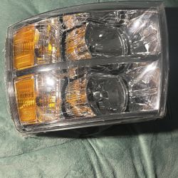 Silverado front headlight