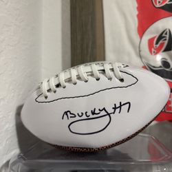 Bucky Irving Signed Miniature Football 