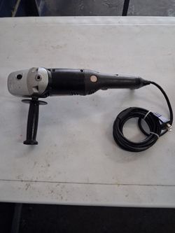 Corded Angle Grinder with Side Handle