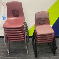 Red burgundy Chairs