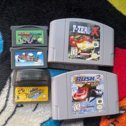 Nintendo 64 And Gameboy Advance Games 