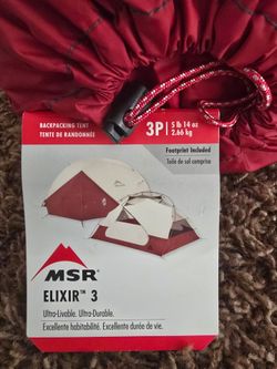 MSR Elixir 3 tent
