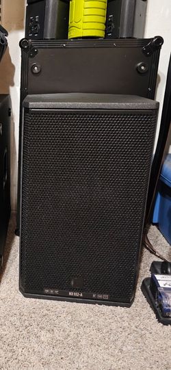 RCF NX 932A speakers with RCF covers.