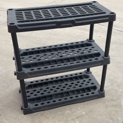 Plastic Three Tier Shelf