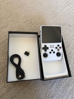 New White Handheld Retro Game Console
