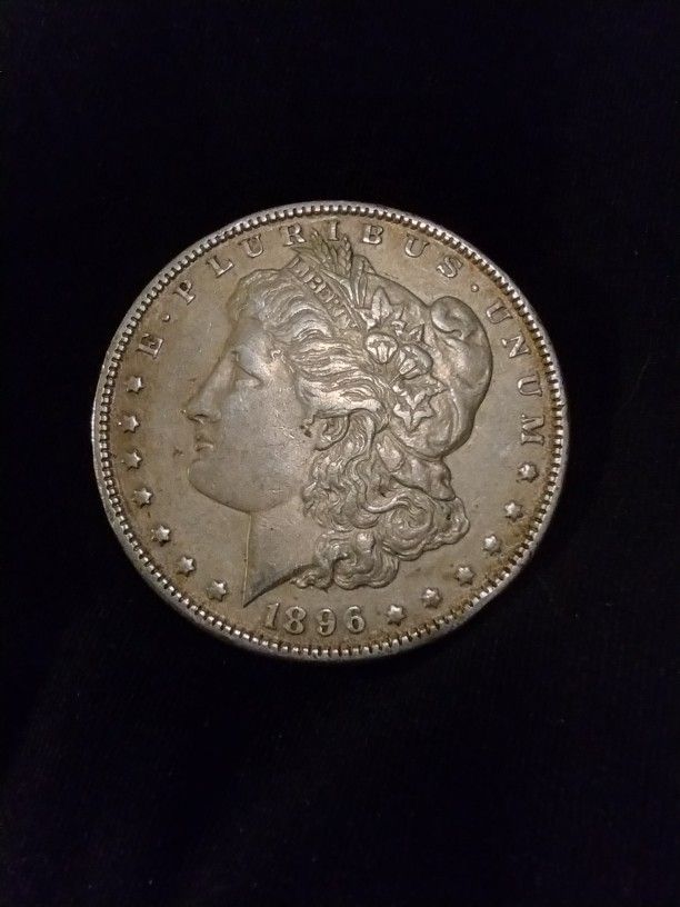 1896 Silver Dollar In Great Shape