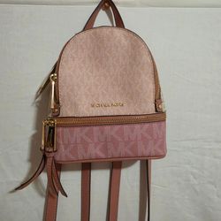 Michael Kors Rhea Zip Mini Backpack