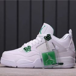 NIKE Air Jordan 4 Retor Green Metallic