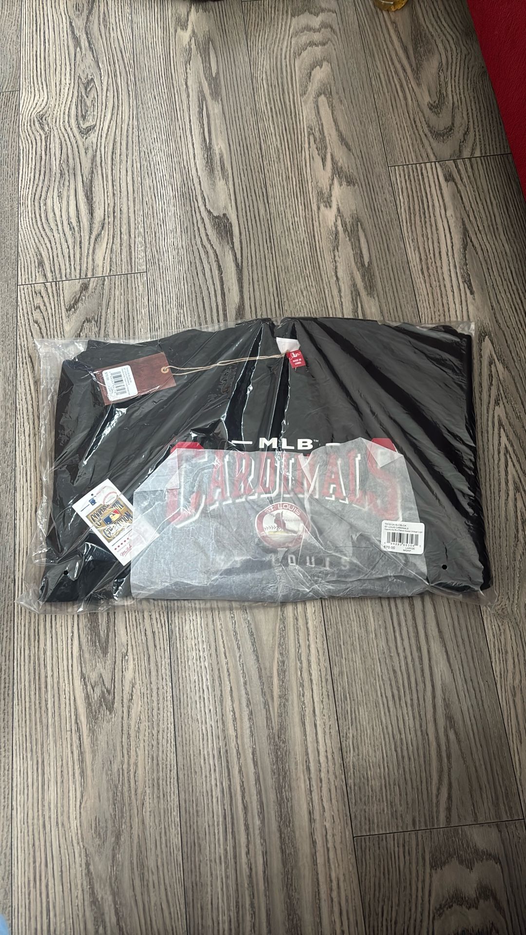 Large  ST Louis Cardinals Hoodie 