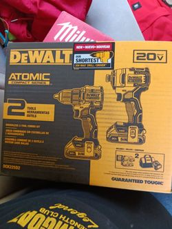 DeWalt brushless 2 tool combo kit