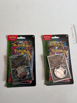 Pokémon TCG Zarude Blister Pack Lot of 2