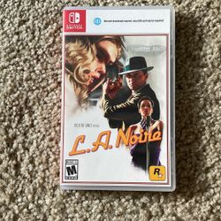 L.A. Noire Nintendo Switch 