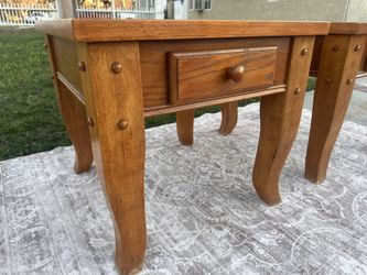 Rustic Brown End Tables/nightstands
