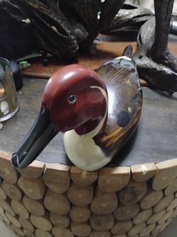 3 antique hand carved and painted wood the decoys