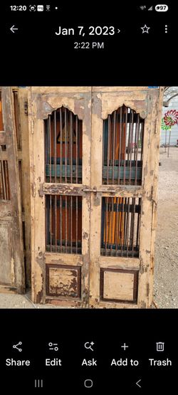 Indian garden gate.