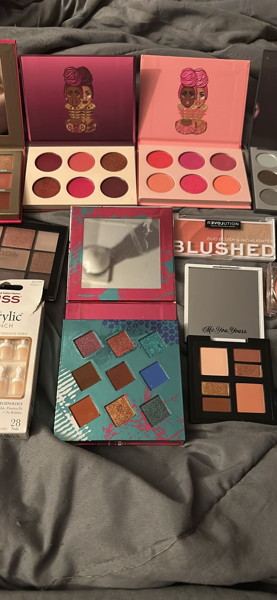 Makeup Bundle Blushes, Nails,