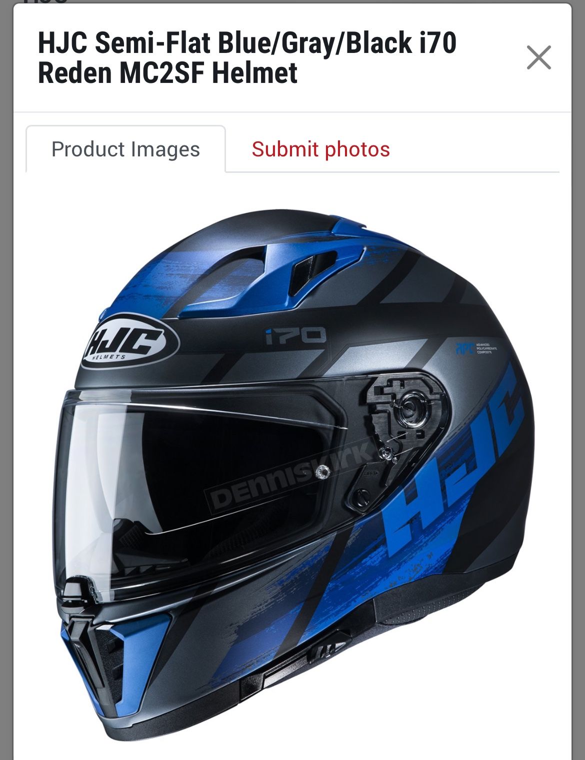 HJC i70 Helmet