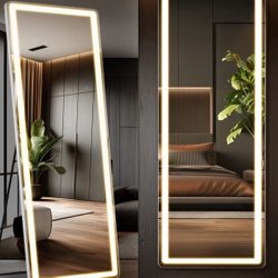 Full Length LED Mirror 71"x26" – Bright, Modern & Stylish
