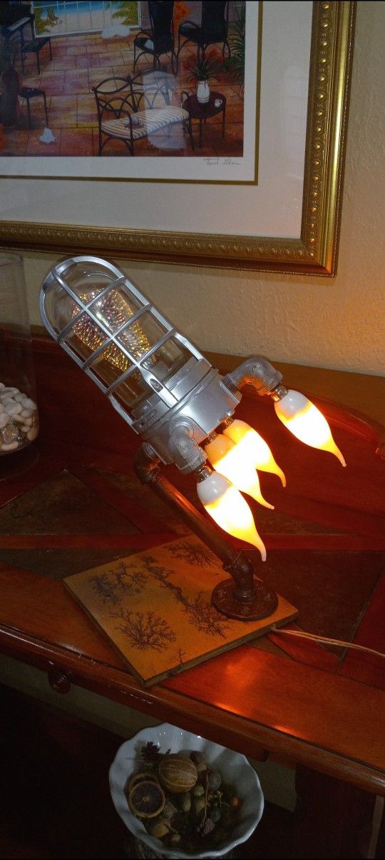 Rocket Light Fixture 