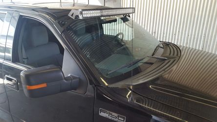 Led light bars curved and straight , brackets and wire harness