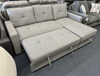Gray Sectional Sleeper 