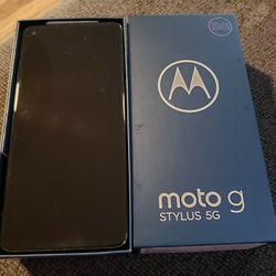 Moto G Stylus 5G - Perfect Condition,  In Box