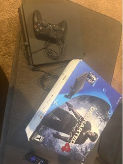 PlayStation 4 PS4 Slim. Black 1TB. Console, Cords, & 1 Controller