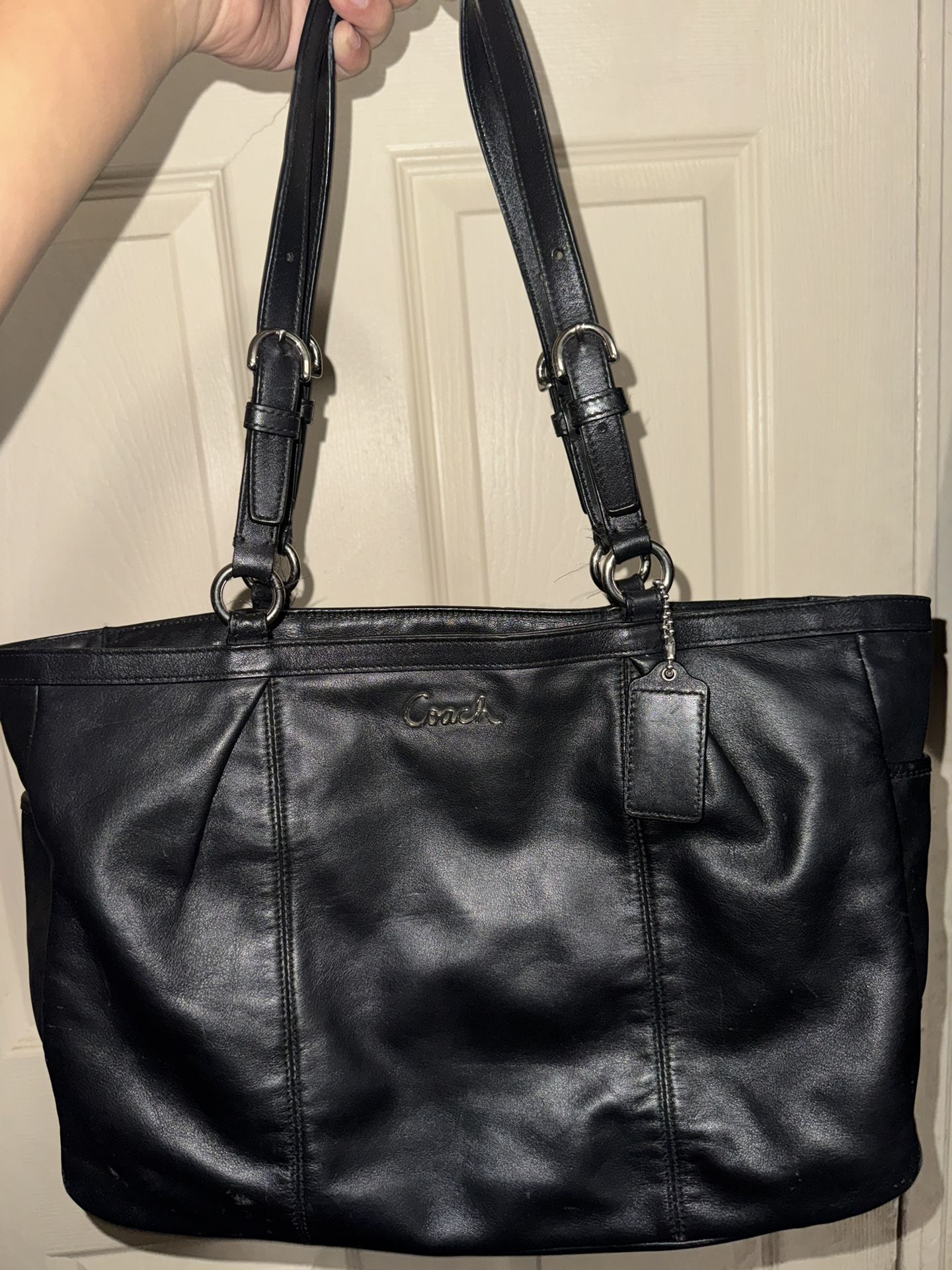 COACH tote Bag BLACK