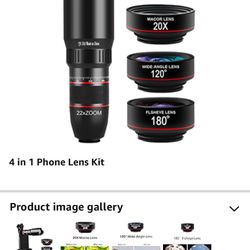 Cell Phone Camera Lens Kit