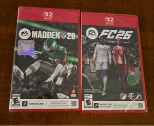 Nintendo switch 2 games new sealed