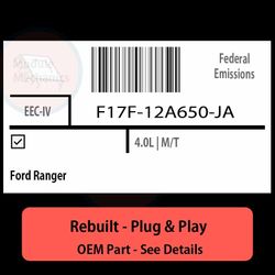 Ford RANGER Computer 